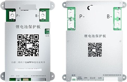 3S ~ 8S LIFEPO4 بطارية 8S 24V 200A مع توازن نشط 1A 2A مع BT CAN RS485 NTC (2 بوصة LCD) in Saudi Arabia