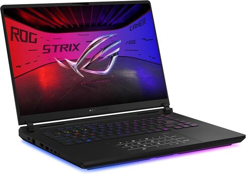 Asus Rog Strix Scar 16 (2025) Gaming Labtop ، 16 "Rog Nebula HDR 16:10 2.5K 240Hz/3MS ، NVIDIA GEFORCE RTX 5080 ، Intel Core Ultra 9 275HX ، 32GB DDR5 ، 2 TB PCIE 4 SSD ، WI-FI 7 ، WIN 11 in Kuwait