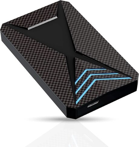 محرك الأقراص الثابتة الخارجي 1 تيرابايت محمول USB 3.0 HDD خارجي مع RGB Light-محرك تخزين بيانات نقل البيانات عالي السرعة متوافق مع PS3 ، PS4 ، PS5 ، سطح المكتب ، الكمبيوتر المحمول ، لوحات الألعاب ، والمزيد in Kuwait