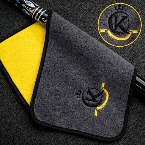 KONLLEN Cleaning Set Shaft Wax + Cleaning Powder + Towel + Sponge Special Micro-Protection Formula Carom Billiards Pool Cue Care Wooden Shaft Maintenance Accessories in Kuwait