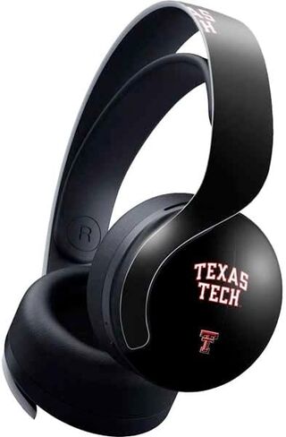 Skinit Decal Gaming Skin Compatible with Pulse 3D Wireless Headset for PS5 - Officially Licensed Texas Tech University Bold Design in Kuwait