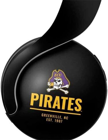 Skinit Decal Gaming Skin Compatible with Pulse 3D Wireless Headset for PS5 - Officially Licensed East Carolina University ECU Pirates Logo Yellow Design in Kuwait