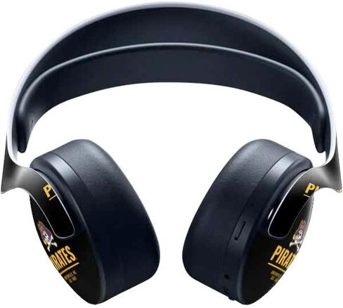 Skinit Decal Gaming Skin Compatible with Pulse 3D Wireless Headset for PS5 - Officially Licensed East Carolina University ECU Pirates Logo Yellow Design in Kuwait