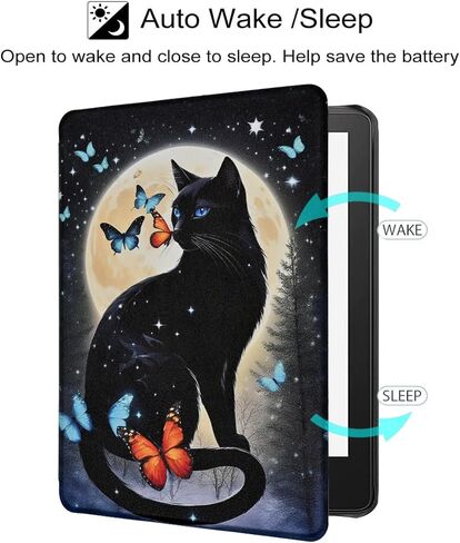 قضية لـ 6 "Kindle الجديدة تمامًا (الجيل الحادي عشر-2012/2024) ، غلاف كتاب Lovelio Lightweight Lightweight Boy مع Auto Wake/Sleep ، فصل واحد فقط in Kuwait