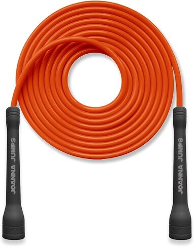 Lightweight Jump Rope for Fitness and Exercise - Adjustable Jump Ropes with Plastic Handles - Tangle-Free Skipping Rope for Crossfit, Gym, Cardio and Endurance Training - Jumping Rope for Workout in Saudi Arabia