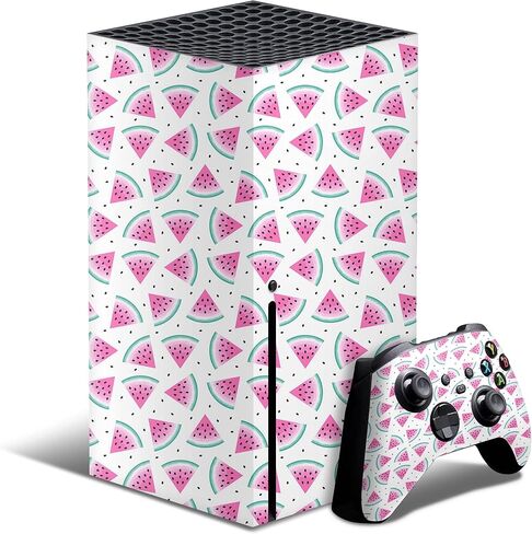 Purple Blue and Pink Cloud Galaxy Full-Body Cover Wrap Vinyl Decal Skin Kit Compatible with The New Microsoft Xbox Series X + Controller in Kuwait