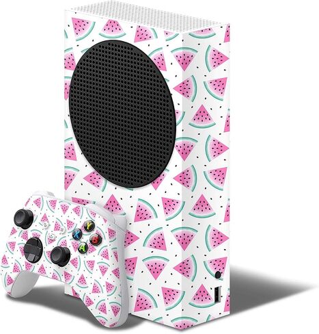 Purple Blue and Pink Cloud Galaxy Full-Body Cover Wrap Vinyl Decal Skin Kit Compatible with The New Microsoft Xbox Series X + Controller in Kuwait