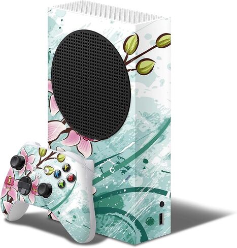 Purple Blue and Pink Cloud Galaxy Full-Body Cover Wrap Vinyl Decal Skin Kit Compatible with The New Microsoft Xbox Series X + Controller in Kuwait