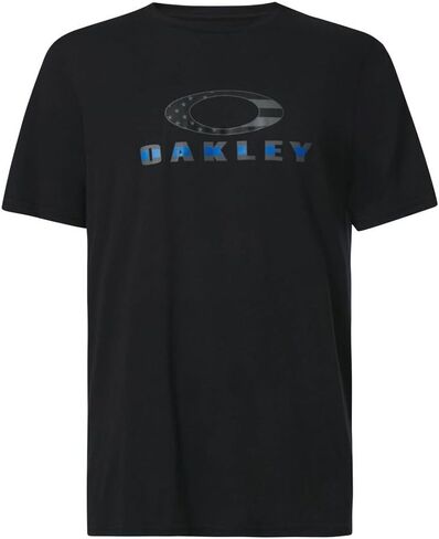 تي شيرت Oakley SI SI Oakley بشعار خط أزرق رفيع، تعتيم، مقاس متوسط in Saudi Arabia
