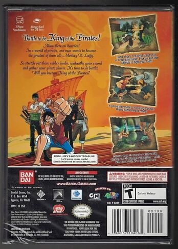 One Piece - Grand Battle - Gamecube in Kuwait