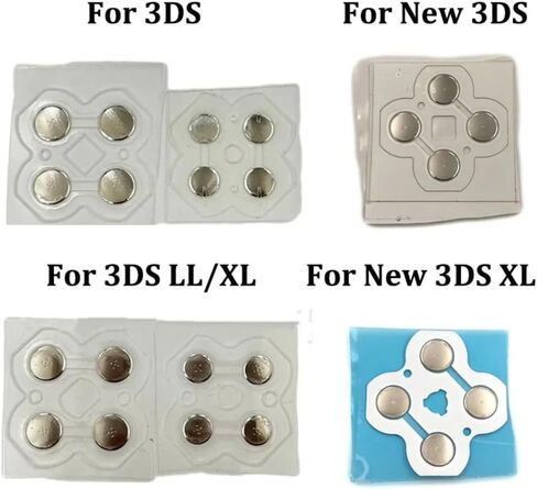 مفتاح Cross ABXY BUNTER BUNTY BUNTY COSTRESSINGES TOLANT NINTENDO 3DS NEW 3DS XL LL Controller (for 3DS LL XL) in Saudi Arabia