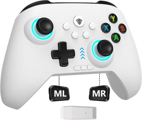 YUYIU Wireless Gaming Controller for PC, Switch, Steam Deck, Android, iOS in Saudi Arabia