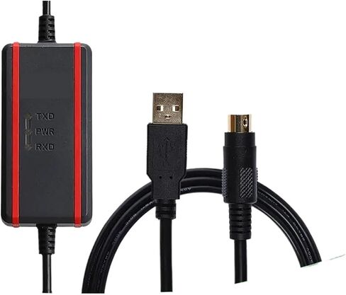 1pcs Isolation Chip USB-SC09-FX Programming Cable for FX1N/FX2N/FX1S/FX3U Series(CH340 Chip ISO) in Saudi Arabia