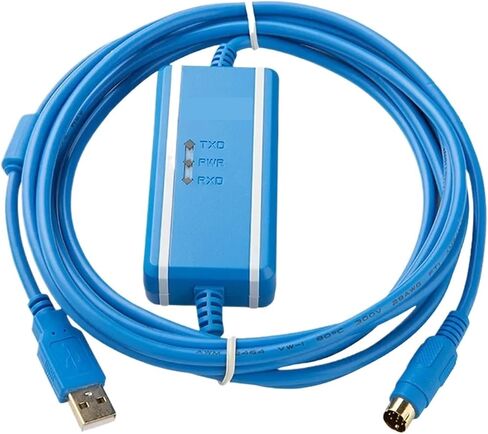 1pcs Isolation Chip USB-SC09-FX Programming Cable for FX1N/FX2N/FX1S/FX3U Series(CH340 Chip ISO) in Saudi Arabia
