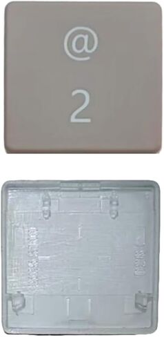 Replacement Digital 2 Keycap Keys and Hinges Compatible for Surface Laptop 3/4/5/6/7 13.5/15inch 1867 1868 1872 1873 1950 1951 1952 1953 2033 2036 Keyboard 2 Key Cap (Dark Grey) in Saudi Arabia