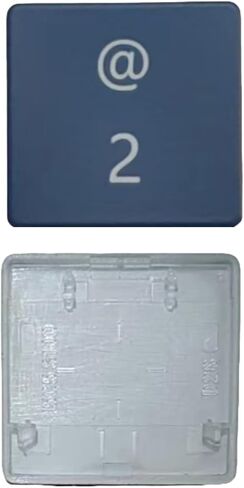 Replacement Digital 2 Keycap Keys and Hinges Compatible for Surface Laptop 3/4/5/6/7 13.5/15inch 1867 1868 1872 1873 1950 1951 1952 1953 2033 2036 Keyboard 2 Key Cap (Dark Grey) in Saudi Arabia
