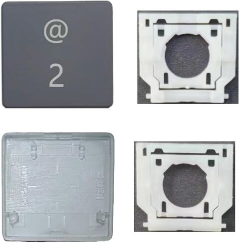 Replacement Digital 2 Keycap Keys and Hinges Compatible for Surface Laptop 3/4/5/6/7 13.5/15inch 1867 1868 1872 1873 1950 1951 1952 1953 2033 2036 Keyboard 2 Key Cap (Dark Grey) in Saudi Arabia