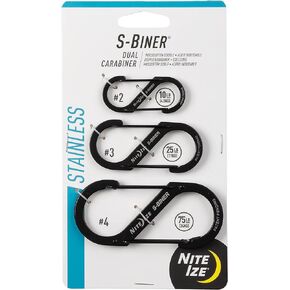 Nite IZE S-Biner Dual Carabiner Aluminum