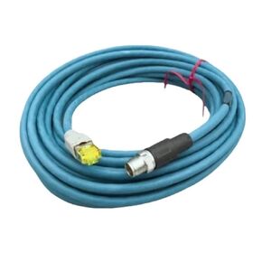 1Pcs OP-88666 Ethernet Cable (M12 X-Coded 8-pin) NFPA79-compatible 10m