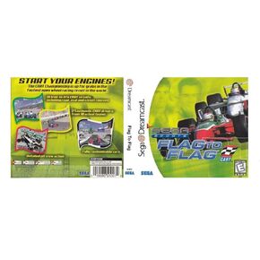 Flag to Flag Cart Racing - Sega Dreamcast (Renewed)