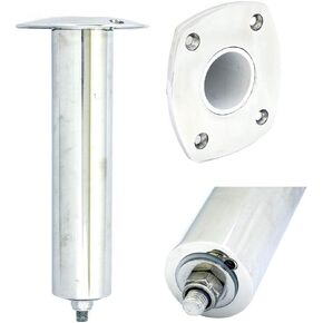 Tigress 4 Hole Swivel Rectangular Head Gunnel Rod Holder