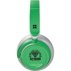 Skinit Decal Audio Skin Compatible with Surface Headphones - Officially Licensed Warner Bros Slytherin Illustration Design