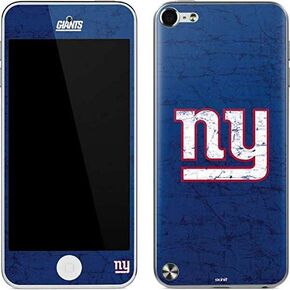 Skinit Decal MP3 Player Skin Compatible with iPod Touch (5th Gen&2012) - Officially Licensed NFL New York Giants Distressed Design