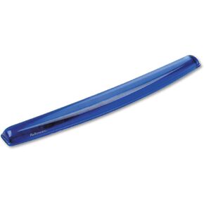 Fellowes 91137 Gel Crystals Keyboard Wrist Rest, Blue
