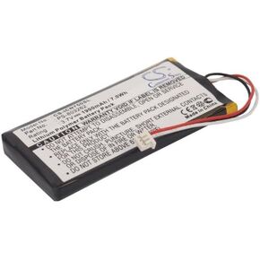 1900mAh Replacement Battery for Navman iCN720 iCN750 PS-803262 (3.7V)