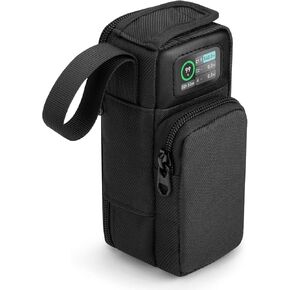 Travel Case for Anker 737 Power Bank 24,000mAh 3-Port, Protective Storage Bag Pouch for Anker 737 PowerCore 24K Portable Charger (Case Only) - Black