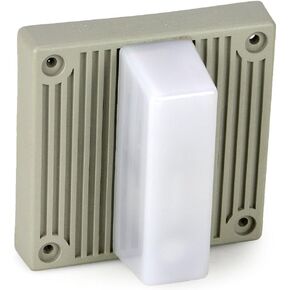 Wheelock MT4-115-WH-VNS Multitone Electronic Horn & Vertical Strobe 120 Vac 15 Rated No Lettering White