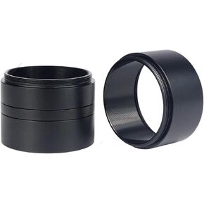 Extension Tube Kit for Cameras and Eyepieces, 2 inch, Length 5mm 10mm 15mm 20mm - M48x0.75 on Both Sides, LD2002A