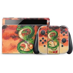 Skinit Decal Gaming Skin Compatible with Nintendo Switch OLED (2021) - Officially Licensed Dragon Ball Z Negative Shenron Design