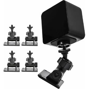 Wall Mount 1/4 Screw Mini Tripod Stand Holder for Valve Index HTC Vive Vive PRO Base Station with Strong Double Sided Adhesive and Screw Set Drill or Adhesive Mounting Options