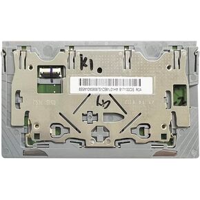 ZAHARA Silver Trackpad Touchpad clickpad with Non-Cable Replacement for Lenovo THINKPAD L13 20R3 20R4 01YU070 01YU