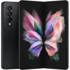 Samsung Galaxy Z Fold 3 5G us person ، 512 جيجابايت ، فانتوم أسود - غير مقفل (متجدد)