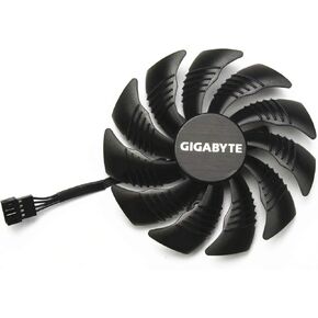 New Graphics Card Cooling Fan for Gigabyte P106 GTX1060 1050ti 1070 RX570 580 4PIN 82mm (Counterclockwise)