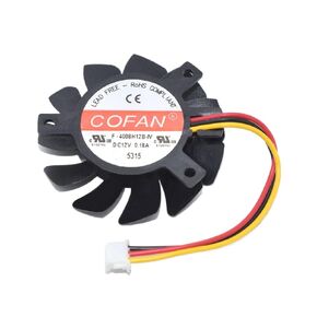 ل F-4008H12B-IV DC 12V 0.18A COARD 3LINES مروحة التبريد