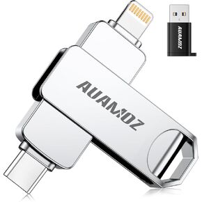 محرك أقراص فلاش 512 جيجابايت مخصص لـ iPhone ، ملفات تخزين Memory Files Photos Videos Fideos ، متوافق مع جهاز كمبيوتر iPad iPad Android ، والتوصيل والتشغيل ، لا يوجد تطبيق مطلوب (Rose Gold)