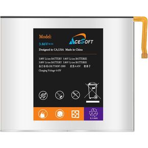 Large Power Rechargeable Li_ion Mighty Density 8100mAh Battery Compatible with Samsung Galaxy Tab S8 11" SM-X700