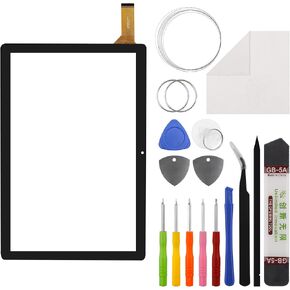 Duotipa Front Glass Touch Panel Digitizer Replacement for AOCWEI X700 10.1" Tablet with Repair Tools Kit(No LCD Screen)