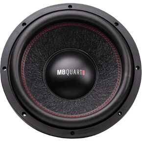 MB Quart RW1-304 Reference Subwoofer (Black) – 12 Inch Subwoofer, 1200 Watts, Car Audio, 3 Inch Voice Coils, Best Sound Quality in Vented Enclosures