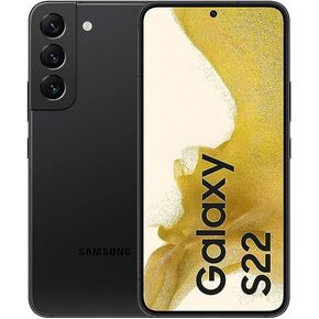 هاتف Samsung Galaxy S22 ، المصنع غير مؤمن 128 جيجابايت ، أسود