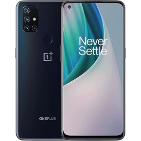 OnePlus Nord N10 5G Unlocked, Midnight Ice​, 6GB RAM + 128GB storage, US Version (Renewed)