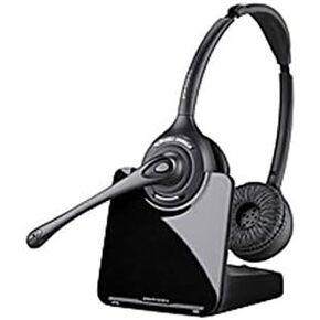 Plantronics CS500 XD Series 88285-01 CS520-XD Over-the Head سماعة الرأس-الأذنين-900 ميجا هرتز-ميكروفون إلغاء الضوضاء (متجدد)