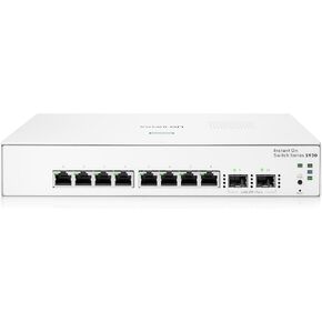 HPE Networking Instant On Switch Series 1930 8-Port Gb Smart-Managed Layer 2+ Ethernet Switch | 8X 1G | 2X SFP | US Cord (JL680A#ABA)