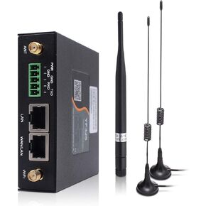 4G VPN Router, Industrial 4G LTE WiFi Router 3G/4G Yeacomm YF325 Wireless Modem Router Unlocked with Dual Sim Card Slot,B2/4/5/12/13/17/66/71 US Full Frequency Band Supported