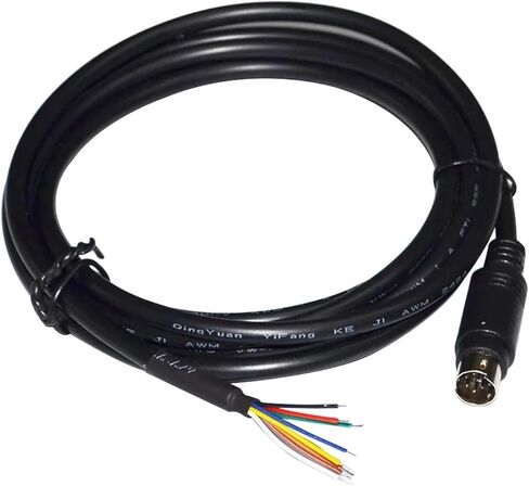 MINI DIN 4PIN 5PIN 6PIN 8PIN MD4 MD5 MD6 MD8 MALE CONNECTOR PLC Programming Cable (1.0M ، MD 4-Pin) in Kuwait