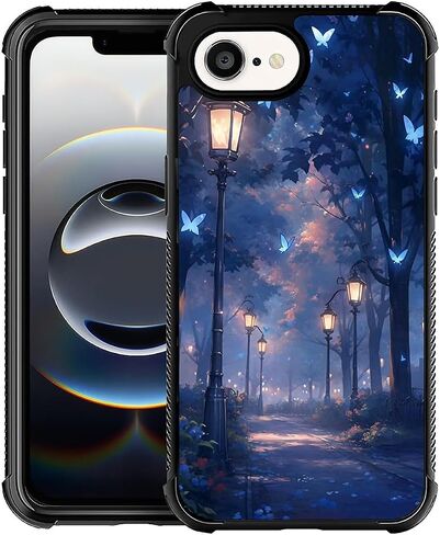 حالة Daizag for iPhone 16E ، أربع زوايا مع شاطئ صيفي مقاوم للصدمات. in Kuwait
