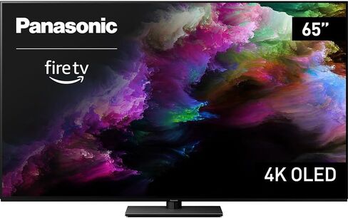 Panasonic TV-65Z85AP Z85 65 inch OLED 4K UHD Smart Fire TV (2024) Bundle with CPS Exclusive 26 Month Protection, 2X 4K HDMI Cable & Deco Gear Complete Home Theater Beginner's Guidebook in Saudi Arabia
